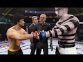 Bruce Lee vs. Raccoon Man (EA sports UFC 2)