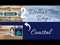 Do It Yourself Budget Friendly Beach Decor/DIY Dollar Tree/ Coastal Decor