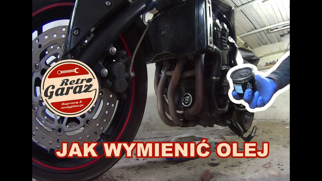 Wymiana Oleju - Czyli Jak Wymienić Olej W Motocyklu. Retro Garaż #3 - Youtube