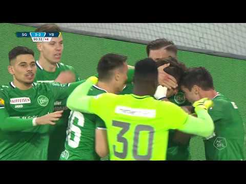 Lukas Gortler Goal St. Gallen VS Young Boys 3-2