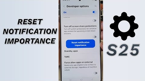 🔔 How to Reset Notification Importance on Galaxy S25/S25+/Ultra