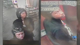 Suspects who stole guns from Newport News apartment sought