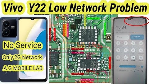 Vivo Y22 No Service Problem Solution | Vivo Y22 Low Network Problem Repair by AGMobileLab