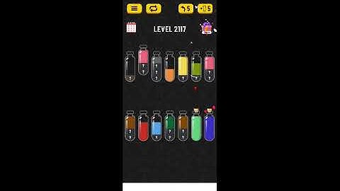 soda sort puzzle level 2117
