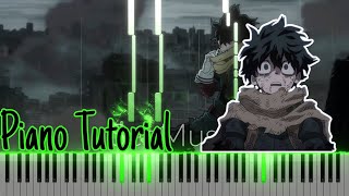 Eve - Bokurano (My Hero Academia Opening #11) Easy Piano Tutorial