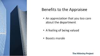 Effective Appraisals Part 1