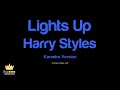 Harry Styles - Lights Up (Karaoke Version) Mp3 Song