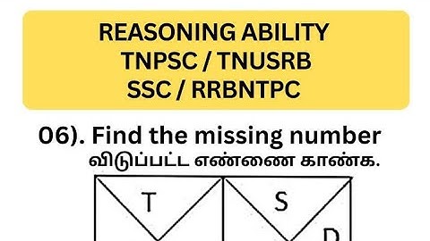 how to solve group2 and 2a mains reasoning puzzle questions🤔 #group1exam #tnusrbsixam #group2a
