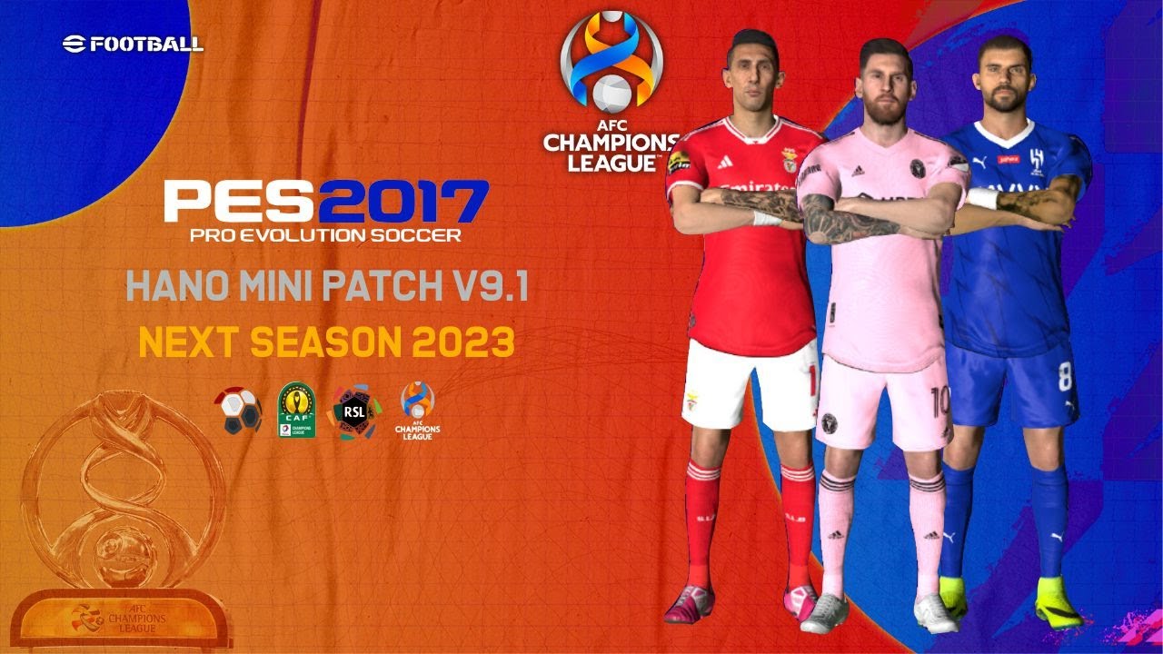 PES 2017  Next Season 2024 Mini Patch V5 - Only 4.8GB !! 