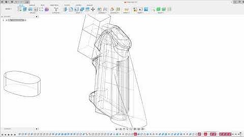 Modeling a rifle pistol grip (Fusion 360)