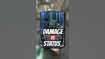 Damage vs Status Effects | STATUS CHANCE EXPLAINED
