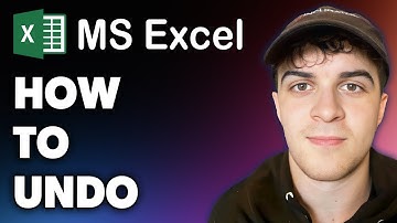 How to Excel Undo (Full 2024 Guide)