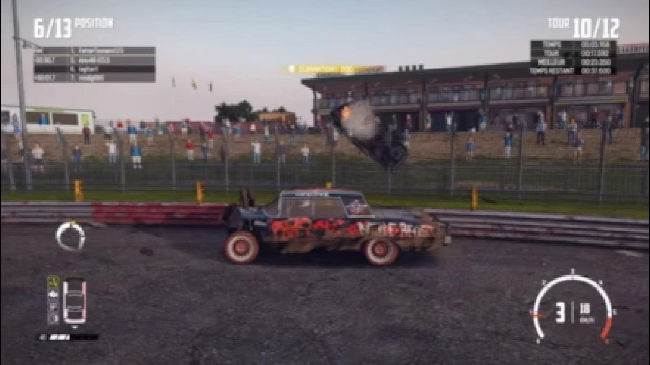 Wreckfest compilation de crash