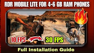 Red Dead Redemption Mobile Lite For Low End Phones Full Installation Guide Snapdragon 6 Gen 4