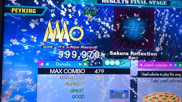 (DDR A20+) Sakura Reflection (ESP-15) 999,970 Ceiling!!!