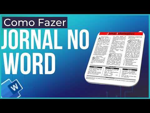 Vídeo: Como você faz um jornal antigo no Microsoft Word?