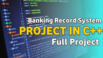 Banking Record System Project in C++ | Bank Management Full Project | C++ Programming Language