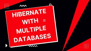 Interacting With Multiple Databases in Hibernate | Hibernate with Multiple Databases