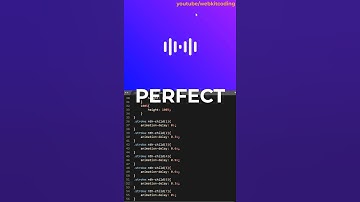 Music Waves Animation | Html And CSS(Time-lapse) #html #css