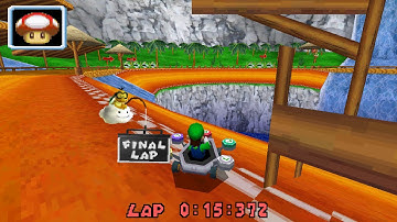 [MKDS] Yoshi Falls 46.011 (former WR)