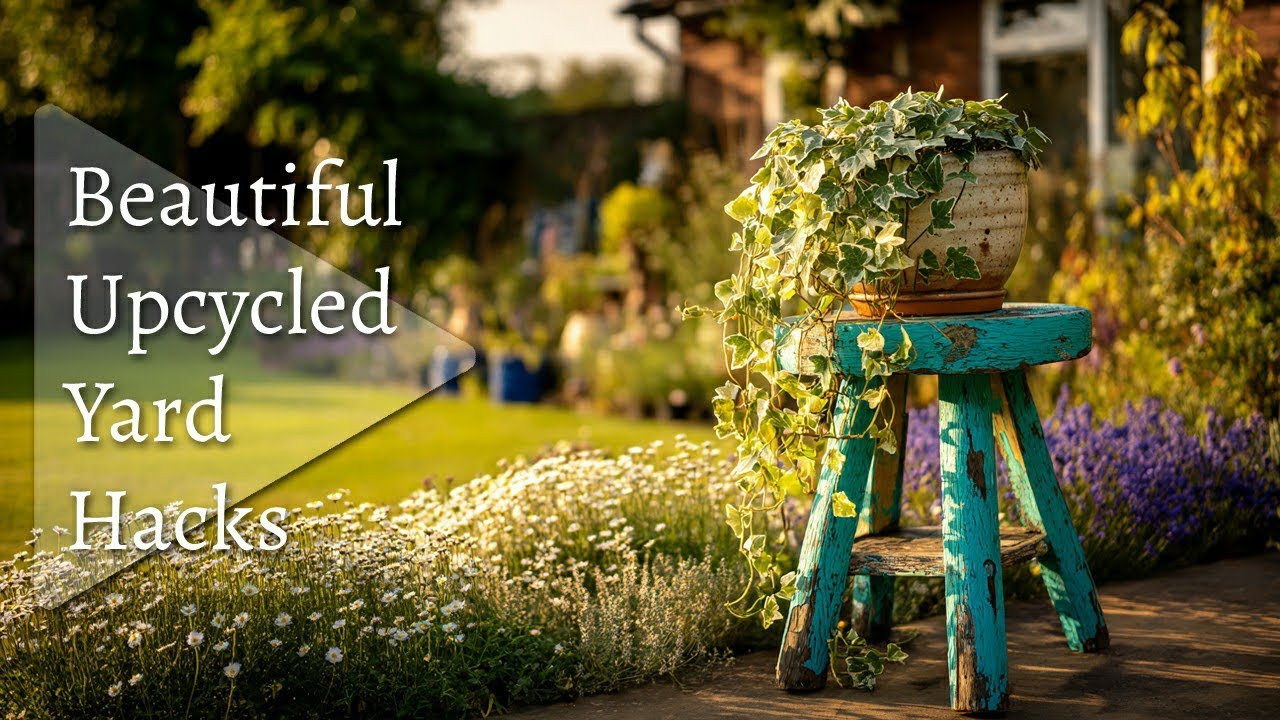 🪑 How to Upcycle Old Furniture for Your Garden 🌿 - YouTube