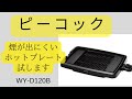 ピーコック煙が出にくい焼肉プレートを試します　肉嫌いな子どもたちをデカくする！WY-D120B