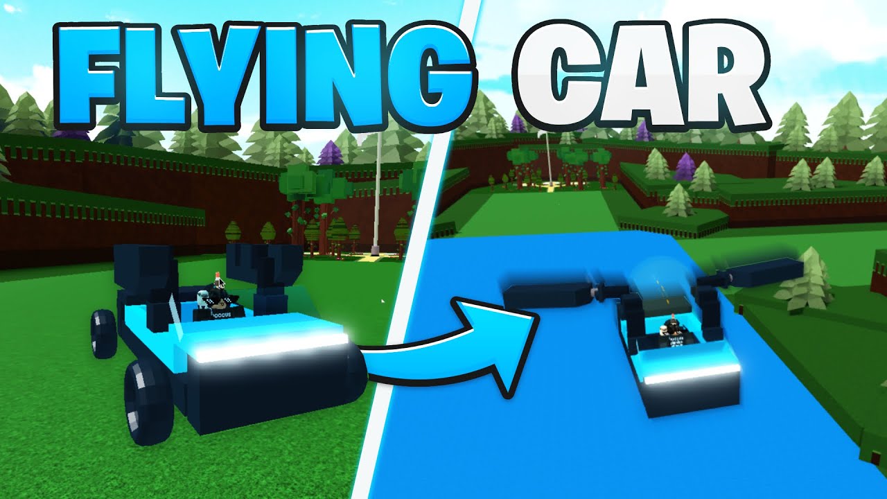 How To Make Car In Build A Boat For Treasure *NEW* FLYING CAR TUTORIAL | Build a boat for Treasure - YouTube