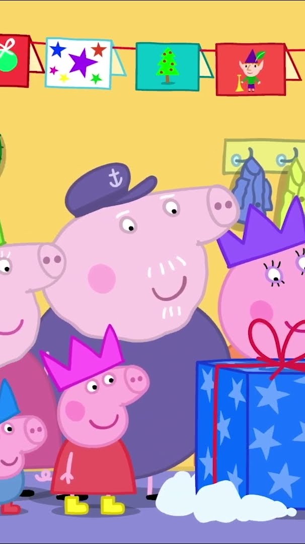 Happy Holidays from Peppa Pig! ?? #PeppaPig #Christmas #Shorts