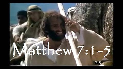 Mt 7:1-5 -- Take the plank out of your own eye first - Neħħi l-ewwel it-travu li għandek f’għajnek i