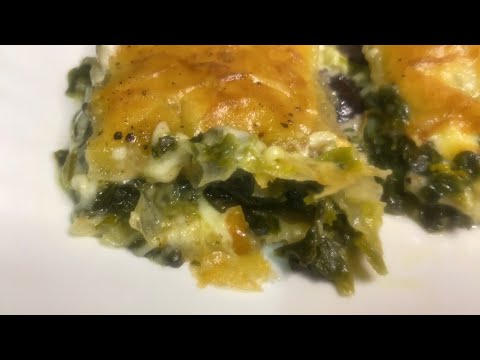 جلاش بحشوة السبانخ والجبنة وطعم لا يقاوم