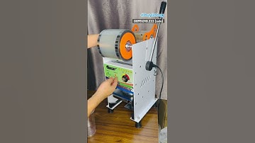 Hướng dẫn lắp đặt cuộn màng cho máy dập cốc Eton ET-B9 #huylinh #maydapcoc #eton