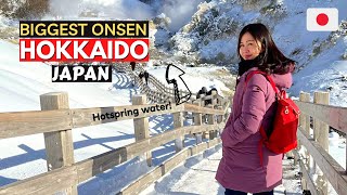 Staying at $500 BIGGEST Onsen Ryokan HOT SPRINGS in JAPAN l KAISEKI  in Noboribetsu Hokkaido by Nick and Helmi 23,099 views 1 year ago 19 minutes