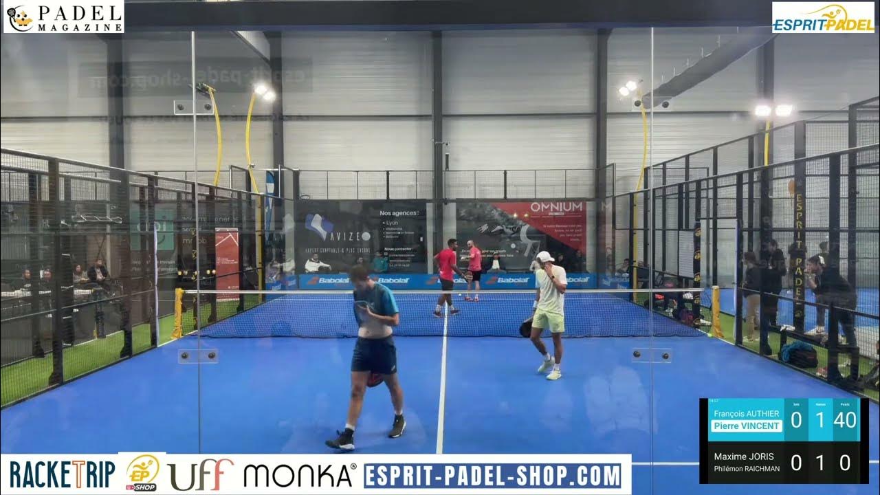 P1500 Esprit Padel by UFF Finale Authier / Vincent vs Joris