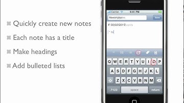 An Introduction to Trunk Notes - An iPhone Personal Wiki