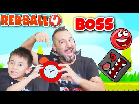 REDBALL 4 AMA ALTIN SÜRELİ OYNUYORUZ! BOSS GELDİ! | EGEMEN KAAN İLE REDBALL 4