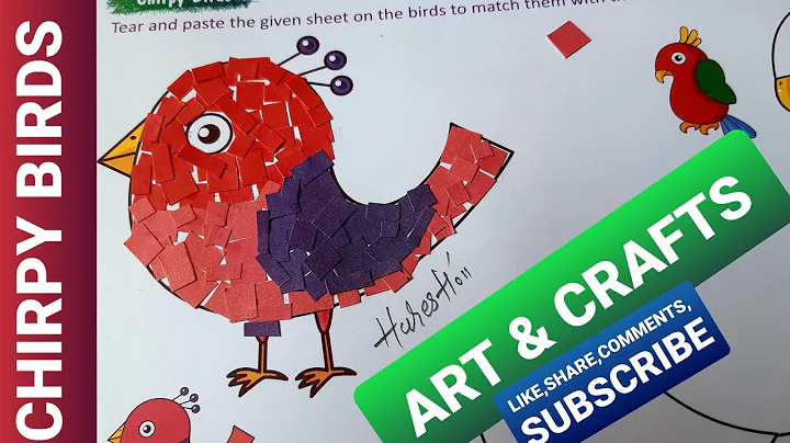 Std.3 & onwards, CHIRPY BIRDS, art & crafts, artpoint HARESH  NAYAK, airport school, ahmedabad,