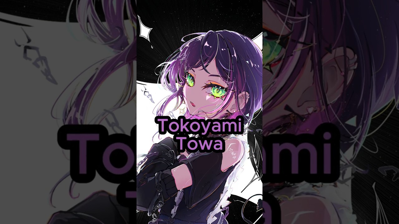 Who Is Tokoyami Towa?! #vtuber #music #hololive #japan #jpop