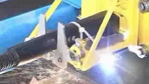 3/8-inch steel plate cut by CNC plasma - PlasmaCAM