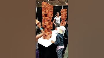 MOST SATISFYING JENGA GAME | THAILA AURIELLE | #shortvideo  #shortyoutube #youtube #satisfying