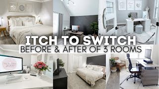 *NEW* ITCH TO SWITCH 2022 | REARRANGING 3 BEDROOMS! | 2022 DECORATE WITH ME | TIL VACUUM DO US PART