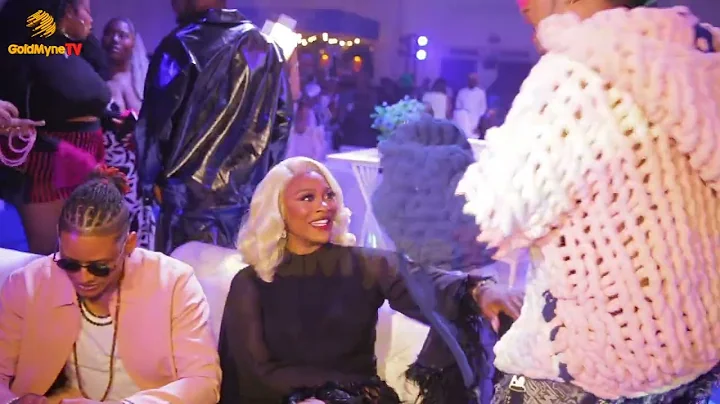 DENRELE EDUN AND FRANK EDOHO DAZZLED AT THE LAUNCH OF FRECULLEN  WHISKEY IN LAGOS