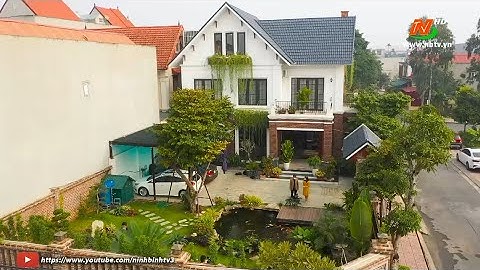 Không gian xanh trong kiến trúc nhà châu Âu