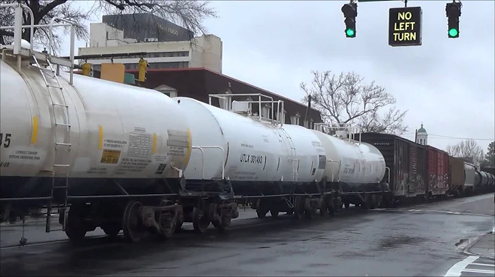 NS 155 w/ CP AC4400CW Street Running on 6th Street in Augusta, GA 3/13/15