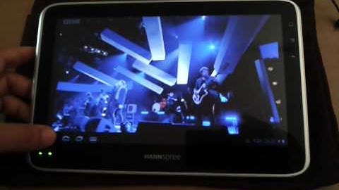 Hannspree Hannspad Review - Honeycomb ROM - Part 2