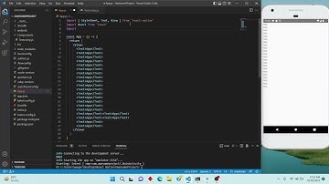 React Native Urdu & Hindi tutorial #5 Make First Component