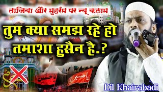 तजय पर नय कलम 2024 Dil Khairabadi Tajiya Par New Kalam 2023 तमश हसन ह? Muharram2024