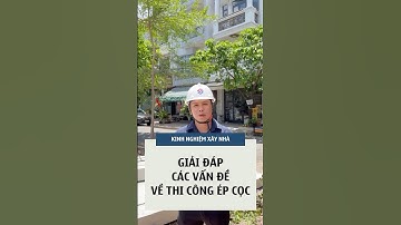 Giải đáp các vấn đề về thi công ép cọc