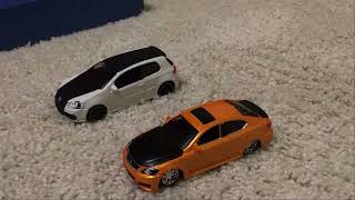 SuperCharged street race scene Stop Motion