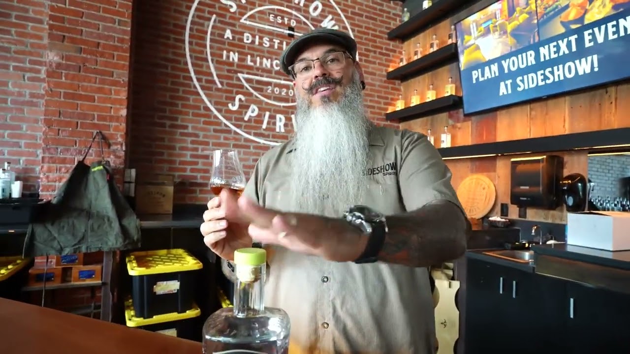 Sideshow Spirits Nebraska Straight Bourbon explained by Master Whiskey Taster, Kip Givens.