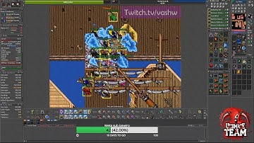 #Tibia, escapando da trap, Katyzinha pelegando em xandebra, drop de falcon plate e final judgement